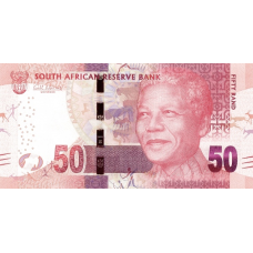 P140a South Africa - 50 Rand Year ND (2013) (Omron Rings)